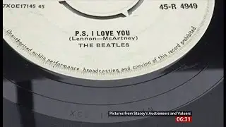 Worldwide interest for rare Beatles single at auction (UK/Global) 24/June/2024