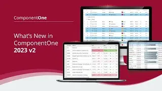 ComponentOne 2023 v2 Release Highlights