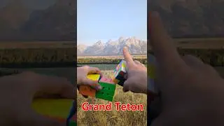 Rubik's Cube vs. Grand Teton