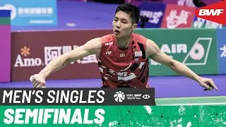 YONEX Taipei Open 2024 | Chou Tien Chen (TPE) [1] vs. Chi Yu Jen (TPE) | SF