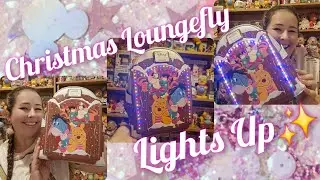 Winnie The Pooh Christmas Loungefly Backpack Unboxing | Light Up Bag | AD Gifted from LF Lovers