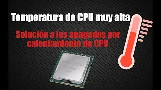 El PC se apaga solo | Temperatura alta | SOLUCIÓN