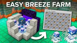 Minecraft EASY Breeze Farm - Get Trial Keys and Breeze Rods