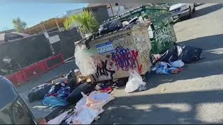 Community group cleans encampments, illegal dumping in Oakland