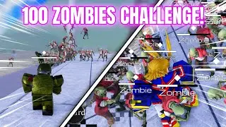 MARVELLOUS PLAYGROUND 100 ZOMBIES CHALLENGE! | Marvellous Playground