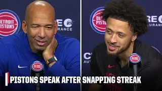 ‘I feel good’ - Cade Cunningham speaks after Pistons snap losing streak | NBA on ESPN