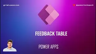 What is Feedback Table in Microsoft Dataverse (Power Apps)?