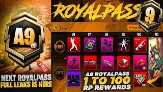 A9 ROYALPASS 1 TO 100 RP REWARDS | BONUS RP A9 | RP VEHICLE SKIN | ✅