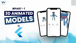 Add Stunning 3D Animated Models in Flutter in Just 10 Minutes!
