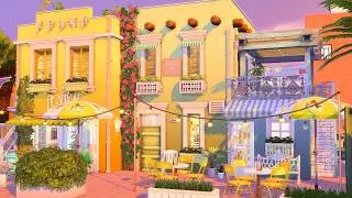 The Sims 4  Lovestruck  💕 DATING CAFE 💕 Speed Build