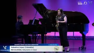 Valentina López plays Märchenbilder, Schumann (1r mov)