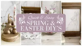 Quick & Easy Easter and Spring DIYs 2024!