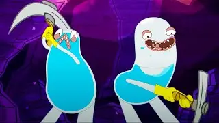 Hard At Work | HYDRO and FLUID | Funny Cartoons for Children