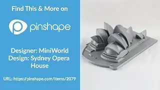 Sydney Opera House 3D Print Timelapse