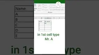 How to use Flash Fill in Ms Excel (What is Flash Fill)