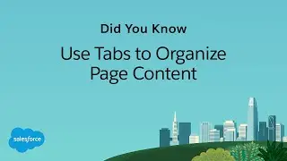 Did You Know: Use Tabs to Organize Page Content