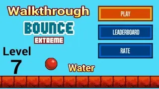 Bounce Classic - Water - ( Level 7 ) 3 STAR Walkthrough & Solutions