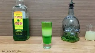 Коктейль Шот Аниматрикс (How to make Сocktails Shot Animatrix) с Лимонным соком и Абсентом