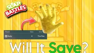 Will The Flex SAVE After Getting Slap Reset? | Slap Battles Roblox