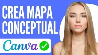 Como hacer MAPAS CONCEPTUALES en CANVA (FACIL Y RAPIDO)