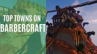 Best towns on Barbercraft Minecraft server