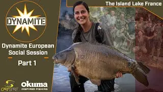 Carp Fishing: Dynamite's European Social Session at The Island Lake, France - PART 1