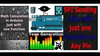 Functions to generate Audio ,Maths Calculation,SPI Function..