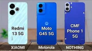 Redmi 13 5G Vs Moto G45 5G Vs CMF Phone 1 5G | Full Comparison | Technical Genie