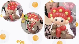 How to Make Balloon Dolls Easy #foryou