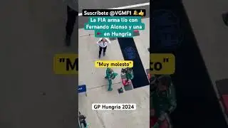 ¡MUY MOLESTO! 😡 Fernando Alonso EXPLOTA contra la FIA por "error grosero" | Alonso vs FIA