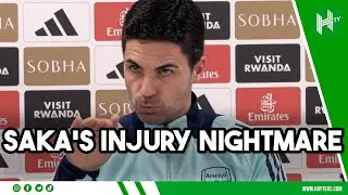 SAKA'S TORN HIS HAMSTRING | Mikel Arteta | Arsenal v Ipswich