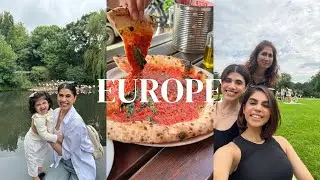 I went to Europe with my daughter...! ☀️ Vlog