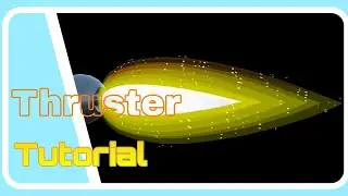 How to make energy thruster  // Particle   tutorial #1 - Prisma 3d //..