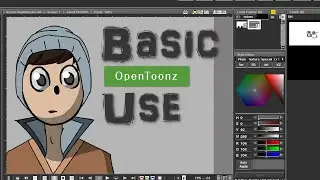 Opentoonz - Basic Usage