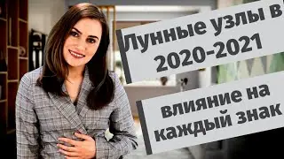 Лунные узлы в 2020-2021. Влияние на каждый знак Зодиака | Алла Вишневецкая