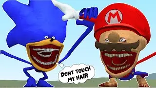 NEW THE MARIO TAPES VS THE SONIC TAPES in Garry's Mod!