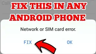 OPPO Network or Sim Card Error Solution || How to Fix Network or Sim Card Error in OPPO Phone