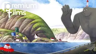 Altruistic giant struggles to find his place in the modern world | Animated short The Lighthouse Man