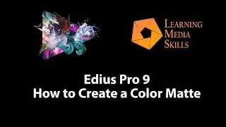 Edius 9: How to Create a Color Matte