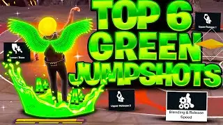 UNSTOPPABLE TOP 6 BIGGEST GREEN WINDOW JUMPSHOTS NBA 2K24 BOTH GEN! BEST JUMPSHOT NBA2K24