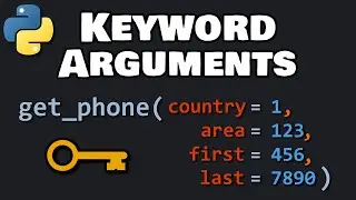 Python keyword arguments are awesome! 🗝️