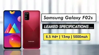 Samsung Galaxy F02s Specifications | Snapdragon 450 | First look | Camera | Features | Trailer | ⚡⚡