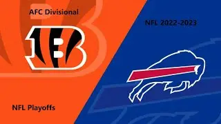 NFL 2022-2023 Season - AFC Divisional: Bengals @ Bills