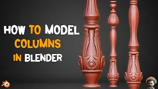 How T O Model Columns In Blender