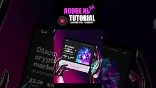 Landing page animation - Adobe XD tutorial