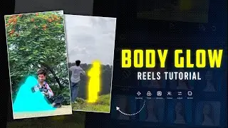 Instagram Trending BODY GLOW Effect Reels Tutorial | Trending Reels Editing in Capcut 🔥