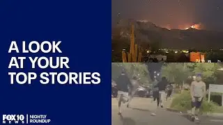 Wildfire burning near the Valley | Nightly Roundup