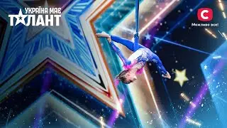 Little aerial gymnast wows with her fearlessness – Ukraine's Got Talent 2021 – Episode 4