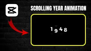 How to create Scrolling Timeline Effect in Capcut PC