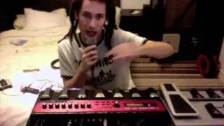 BOSS RC-50 Loop station Tutorial how to one shot reverse elijah mc FS-6